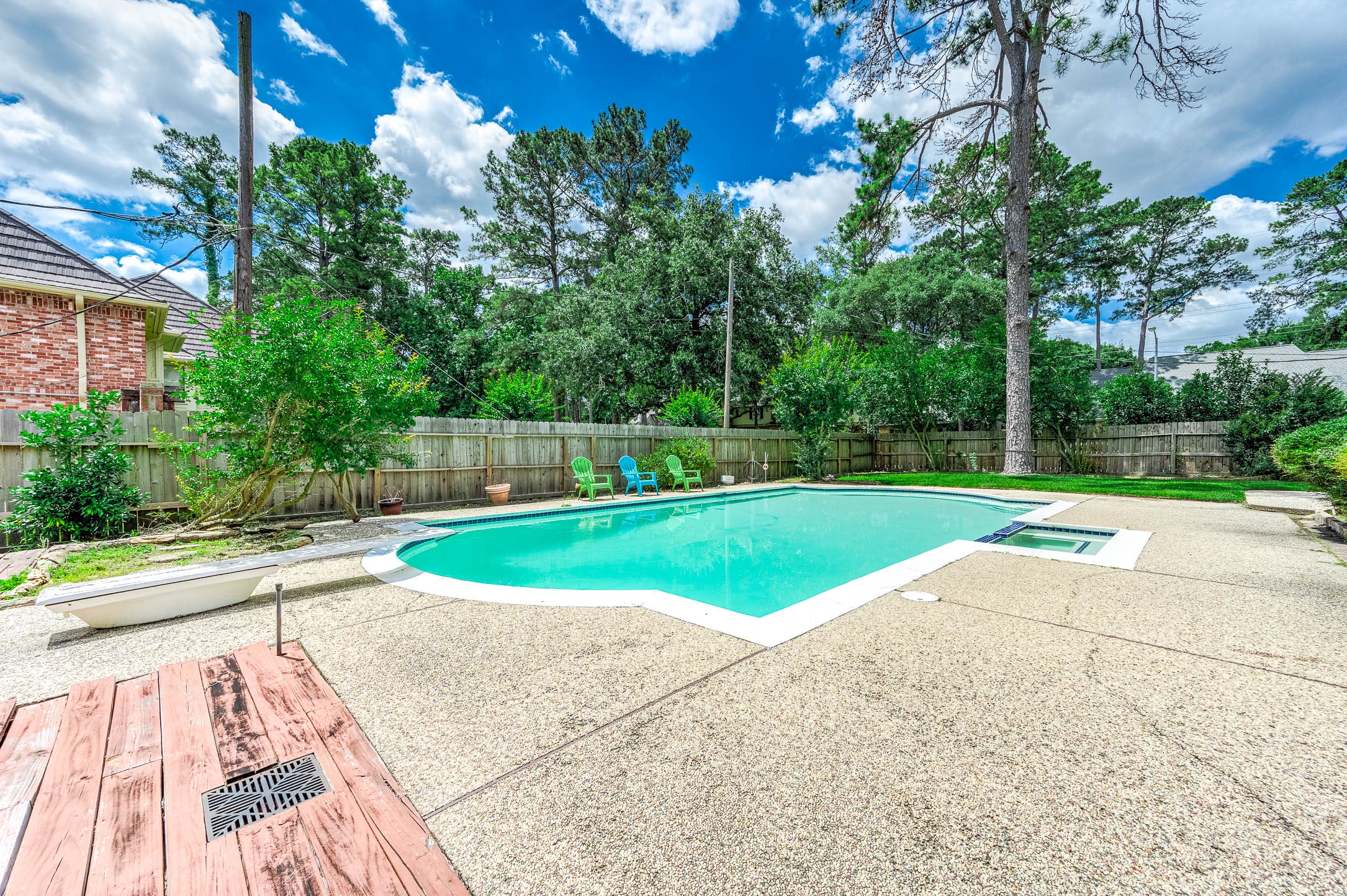 9911 Oxted Lane Spring, TX 77379 - Photo 34 of 39 a view of park with large trees