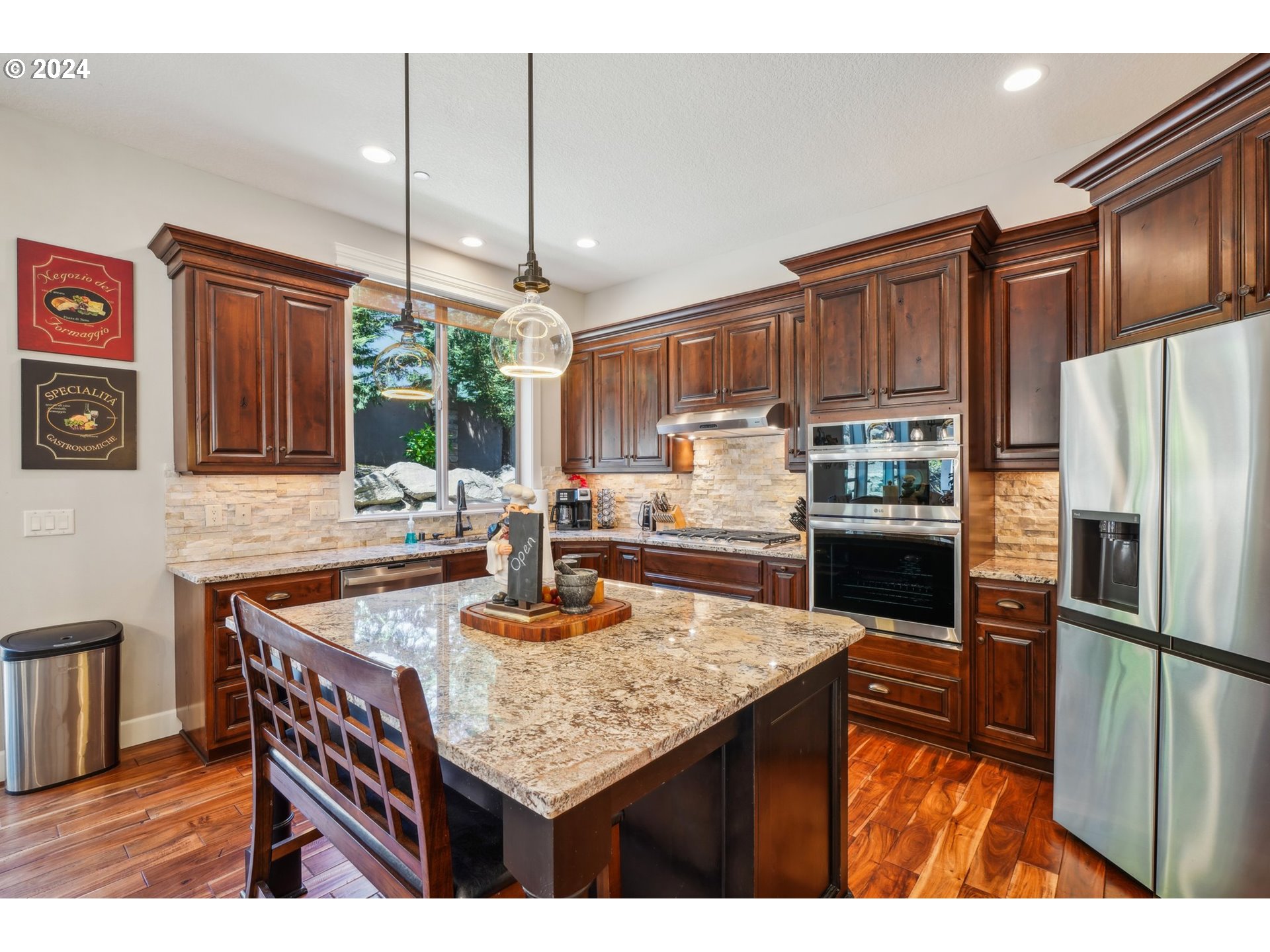 2368 Northwest 17th Avenue Camas, WA 98607 - Photo 13 of 47 a kitchen with granite countertop a sink appliances and cabinets