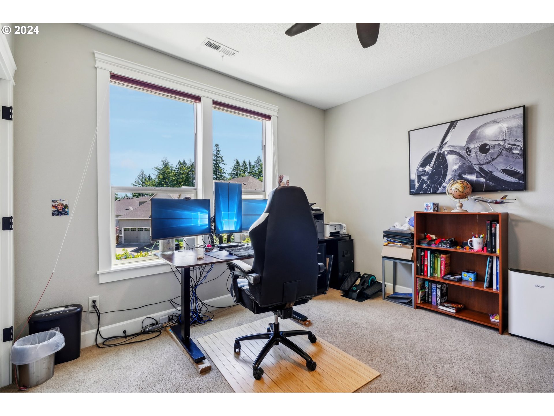2368 Northwest 17th Avenue Camas, WA 98607 - Photo 28 of 47 a view of a workspace with furniture and a window