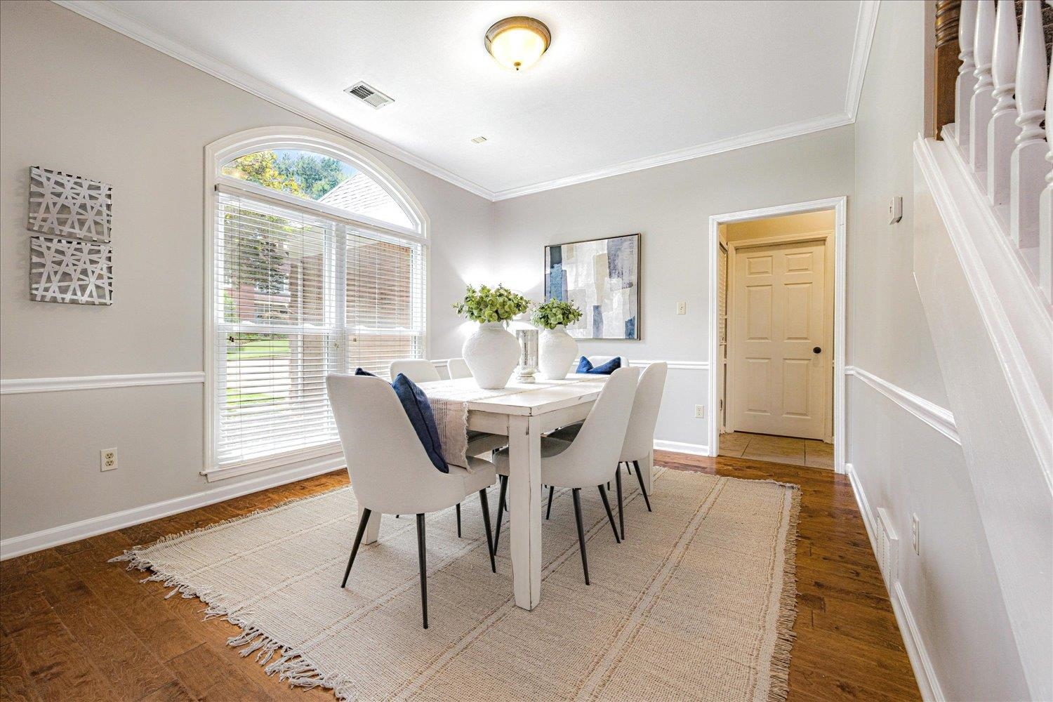 700 Belle Watley Lane Collierville, TN 38017 - Photo 16 of 30 Dining room featuring ornamental molding