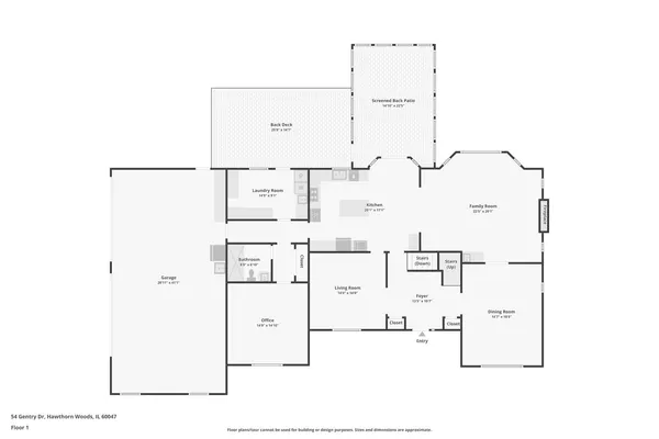 $989,000 | 54 Gentry Drive, Hawthorn Woods, IL 60047