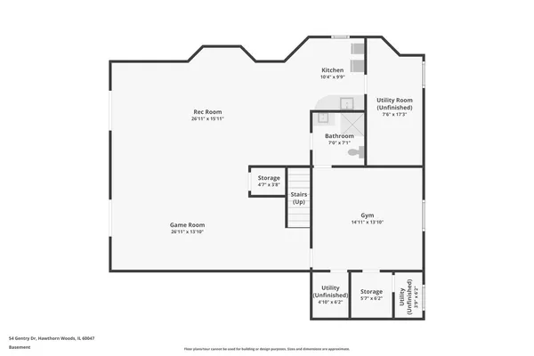 $989,000 | 54 Gentry Drive, Hawthorn Woods, IL 60047
