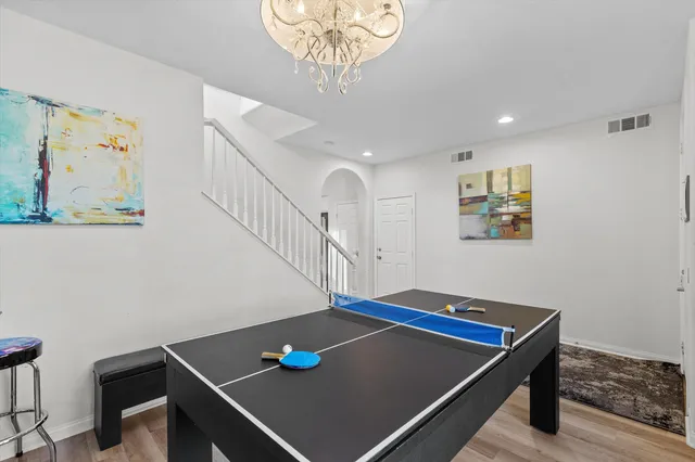 a view of room with workspace