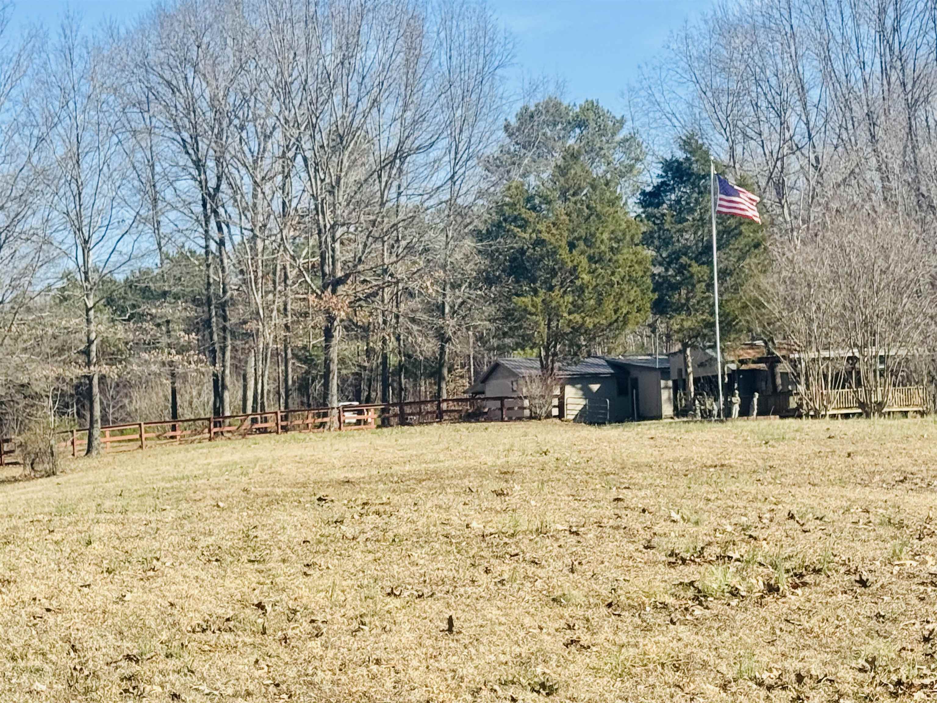 151 Williams Lane Cedar Grove, TN 38321 - Photo 25 of 40 a tall yellow house with trees in the background
