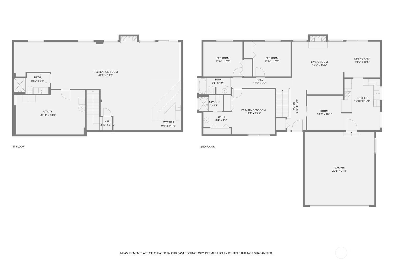 11047 26th Avenue Southwest Seattle, WA 98146 - Photo 19 of 23 a picture of floor plan