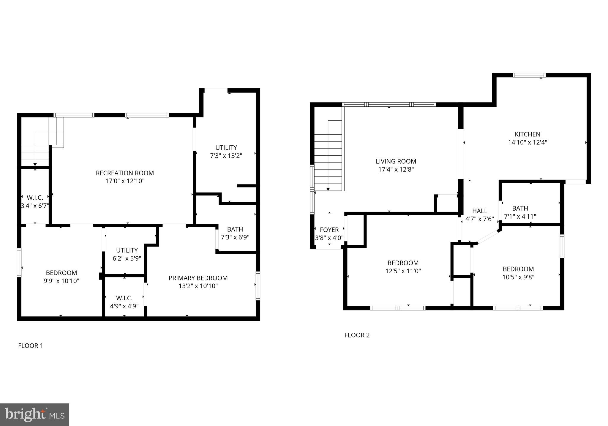 9305 4th Street Lanham, MD 20706 - Photo 45 of 45 a picture of a floor plan