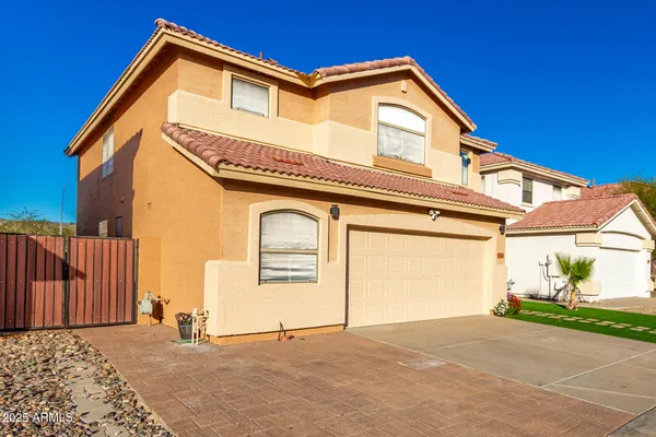 a view of a house with a outdoor space