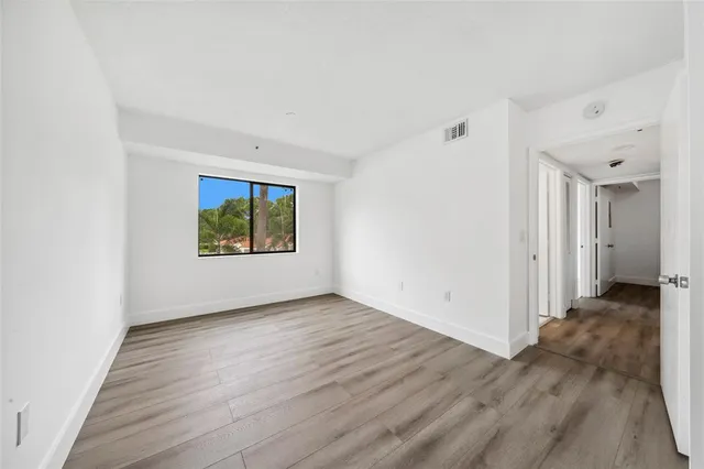 wooden floor in an empty room