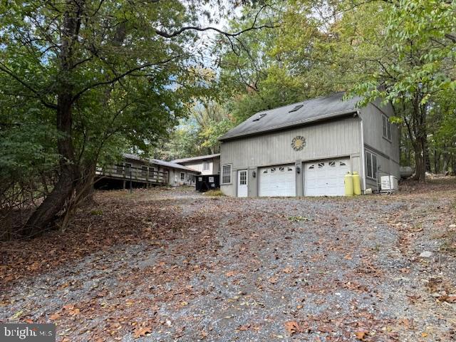 a house view with a outdoor space