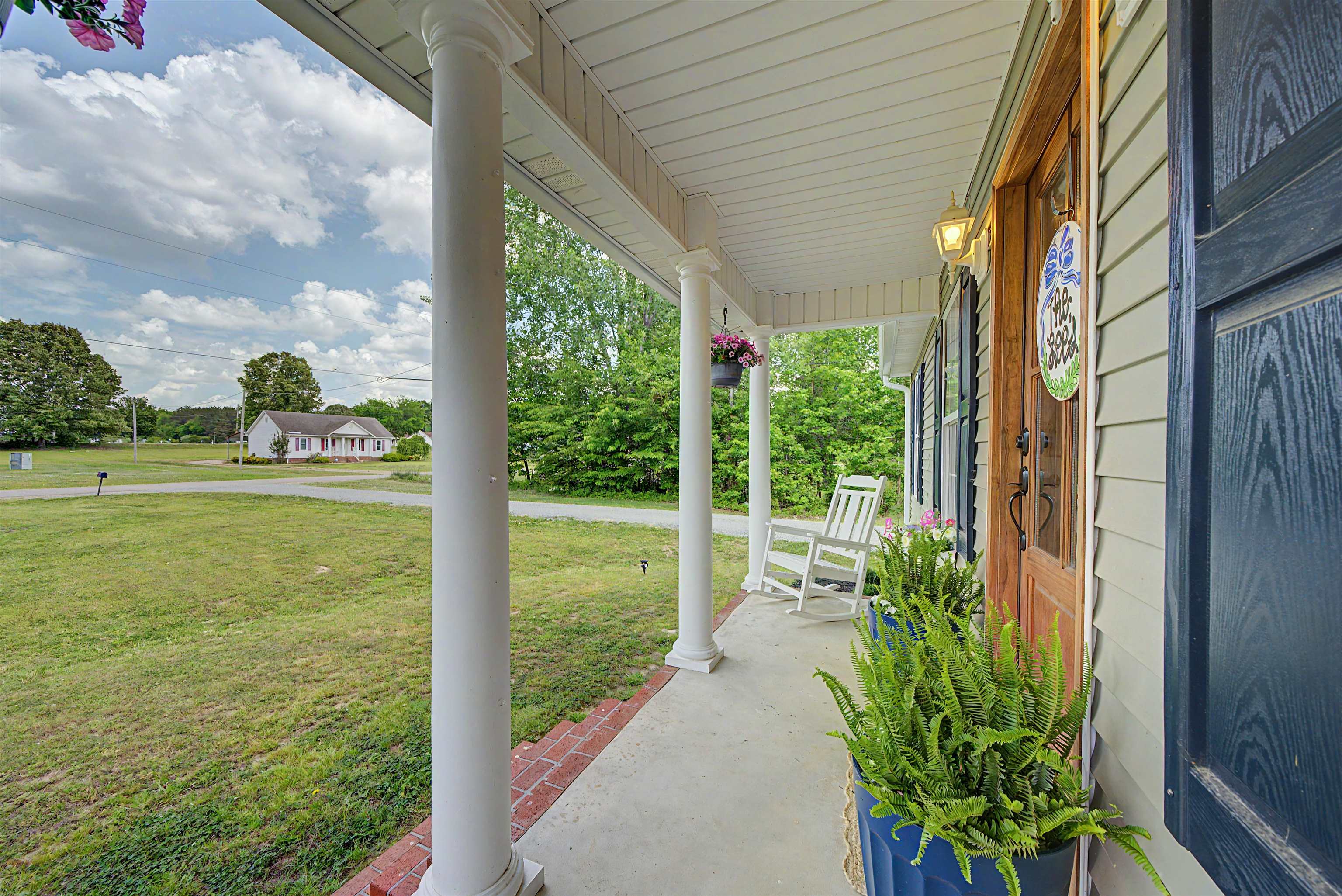 18 Eric Lane Ramer, TN 38367 - Photo 6 of 25 a view of a garden from a patio
