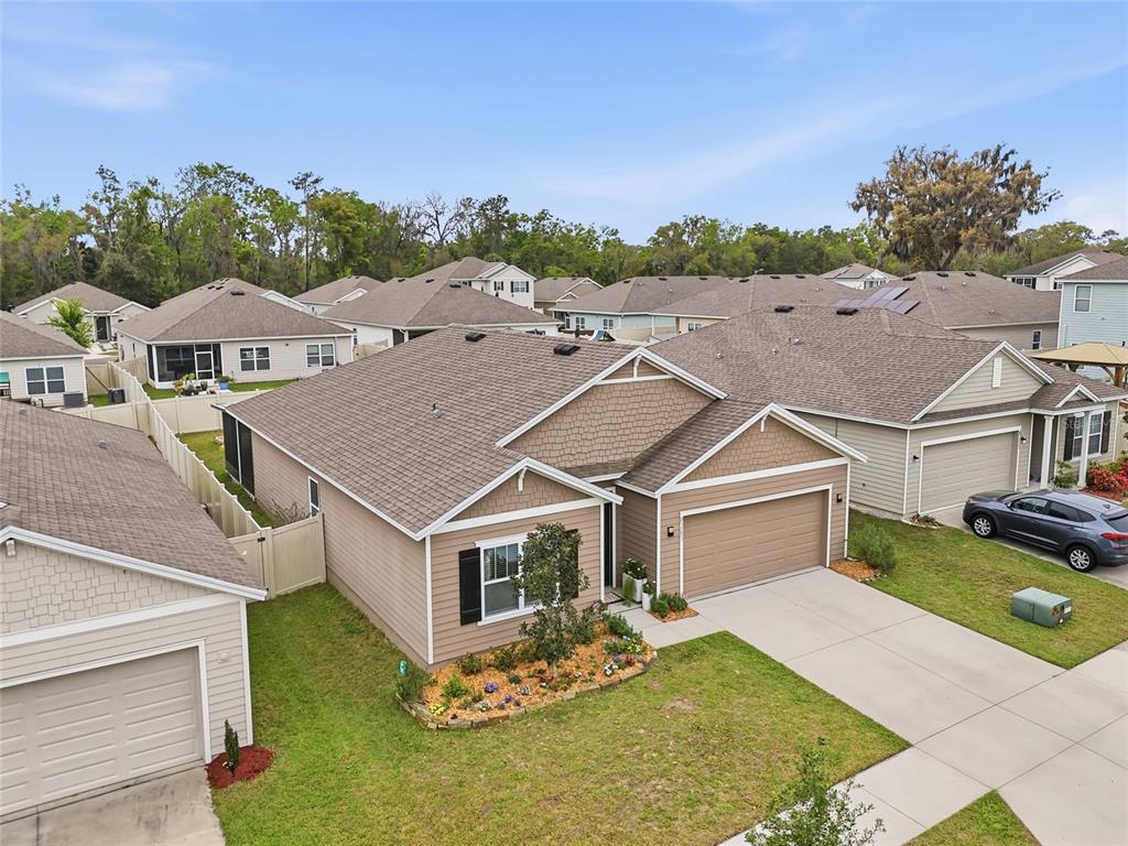 8261 Southwest 60th Avenue Gainesville, FL 32608 - Photo 34 of 34 an aerial view of a house with a garden