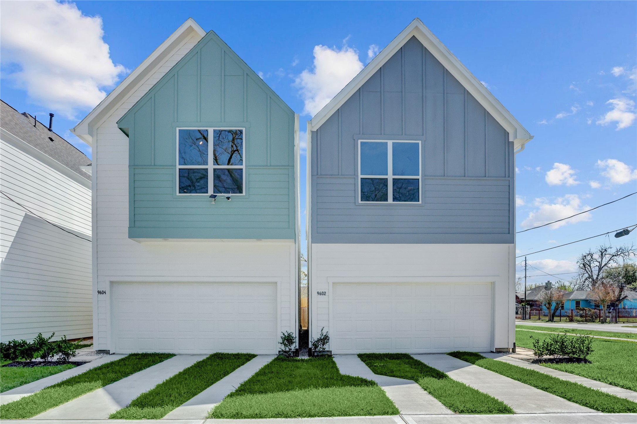 9604 Burden Street Houston, TX 77093 - Photo 1 of 28 Each home has 2 car garage. 9604 is the home on the left.