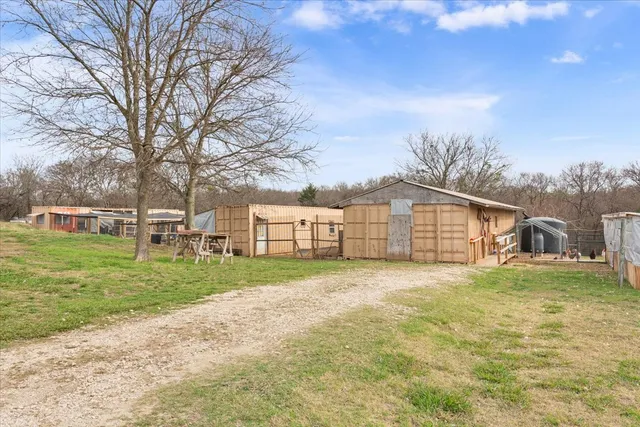a view of outdoor seating
