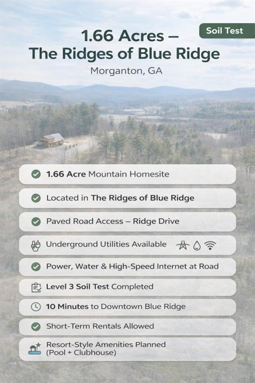 0 Ridge Drive Morganton, GA 30560 - Photo 3 of 13