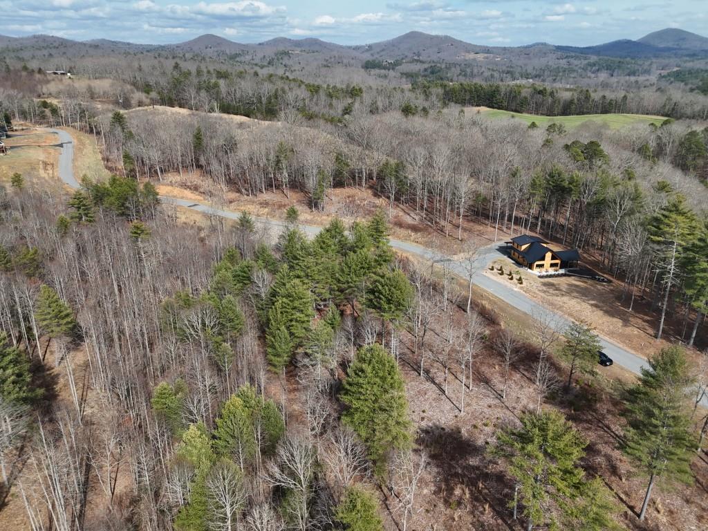 0 Ridge Drive Morganton, GA 30560 - Photo 9 of 13 an aerial view of mountain with trees around