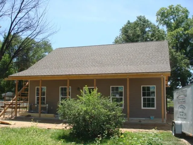 front view of house with a yard