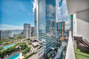 185 Southeast 14th Terrace, Unit 2008 Miami, FL 33131 - Photo 14 of 26 a city view with tall buildings
