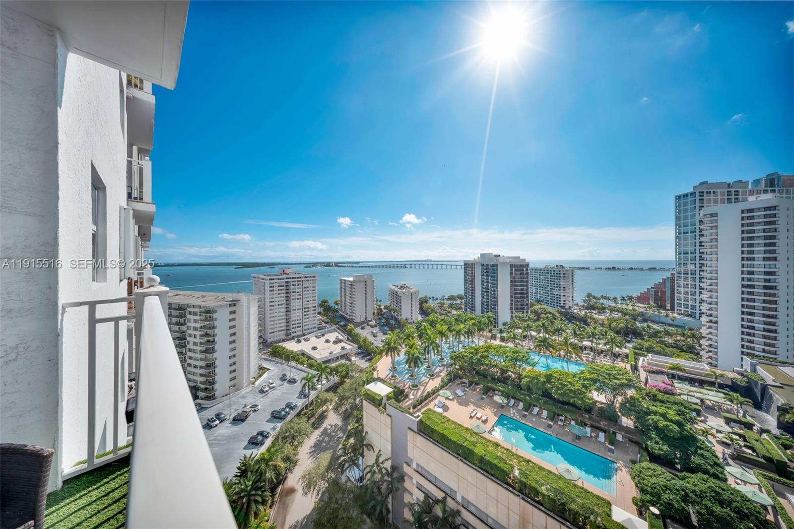 185 Southeast 14th Terrace, Unit 2008 Miami, FL 33131 - Photo 15 of 26 a view of a potted plants in front of building