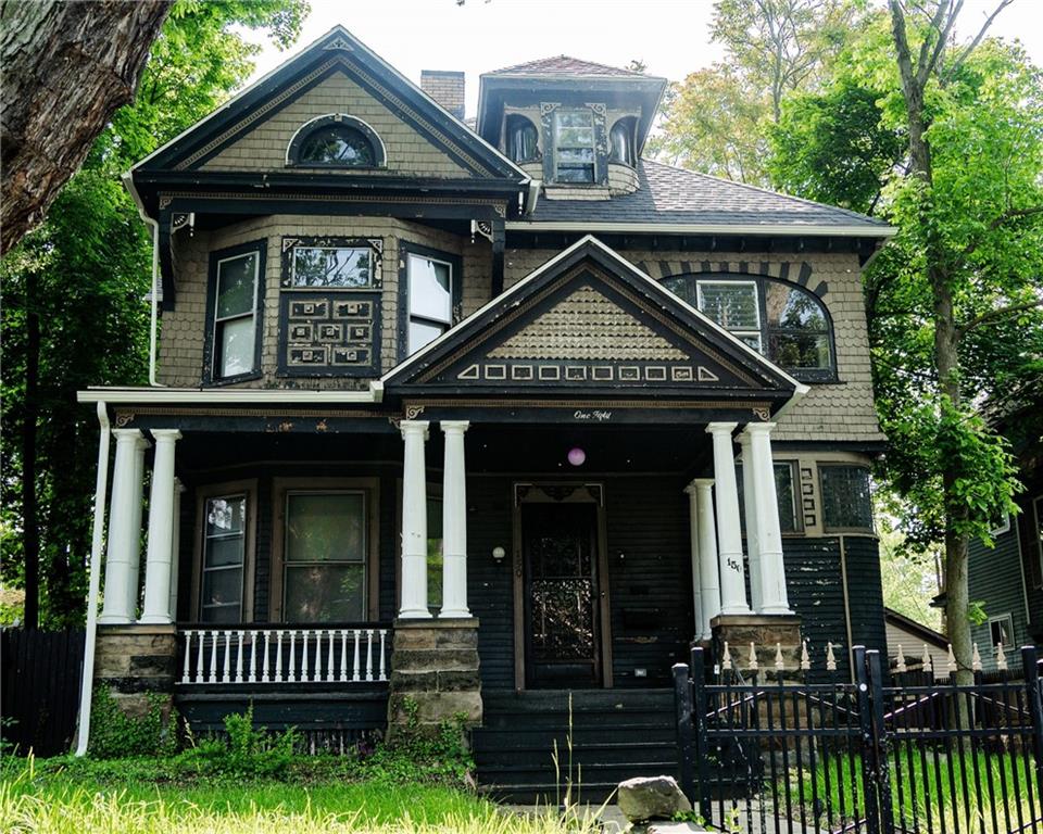150 Euclid Avenue Sharon, PA 16146 - Photo 2 of 49 a front view of a house with a yard