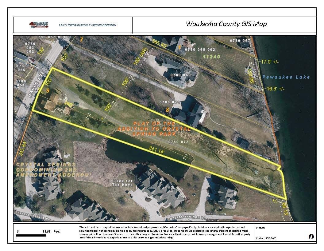 W304N2426 Maple Avenue Delafield, WI 53072 - Photo 13 of 13 County Map