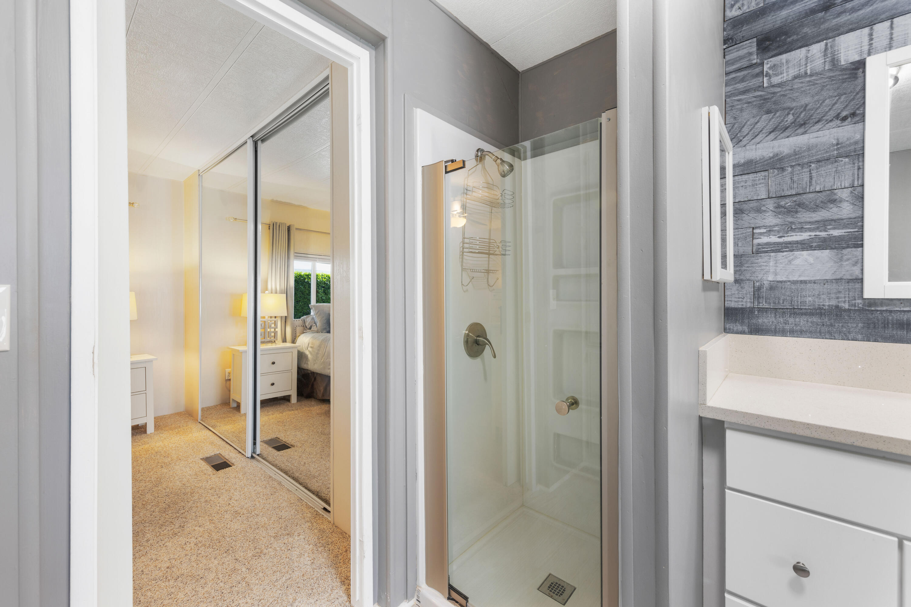 Undisclosed Address Palm Desert, CA 92260 - Photo 24 of 41 a bathroom with a shower and a sink