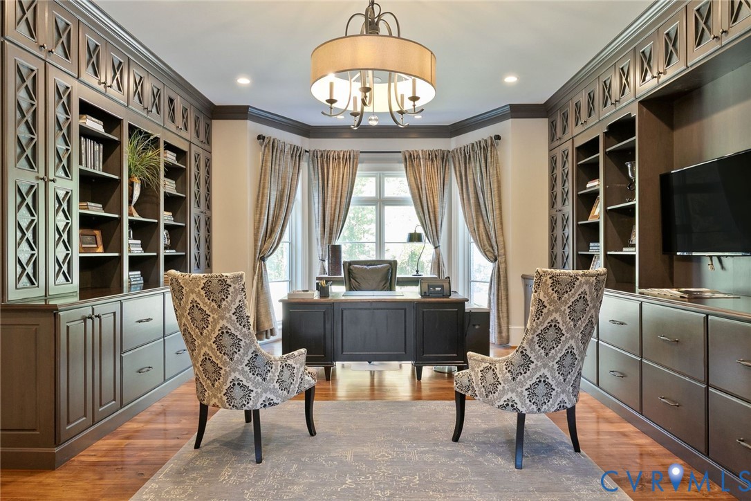 785 Oak Spring Lane Manakin-Sabot, VA 23103 - Photo 30 of 96 Featuring French doors, custom floor-to-ceiling bu