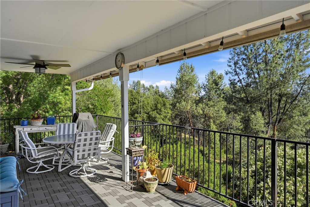 17432 Greenridge Road Hidden Valley Lake, CA 95467 - Photo 46 of 72 a view of a chairs and table in patio