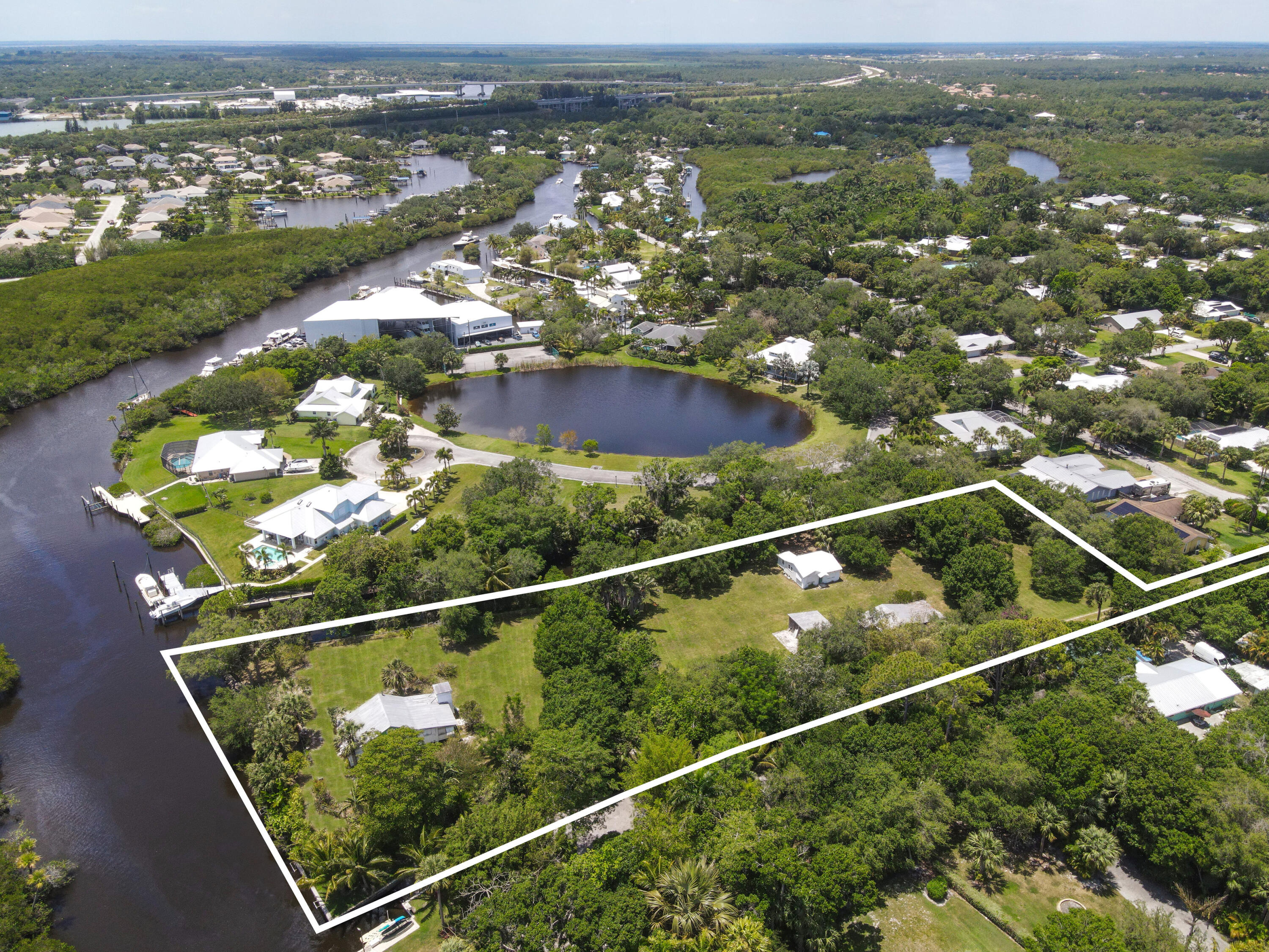 332 Southwest Salerno Road Stuart, FL 34997 - Photo 2 of 17 a view of a city from a balcony