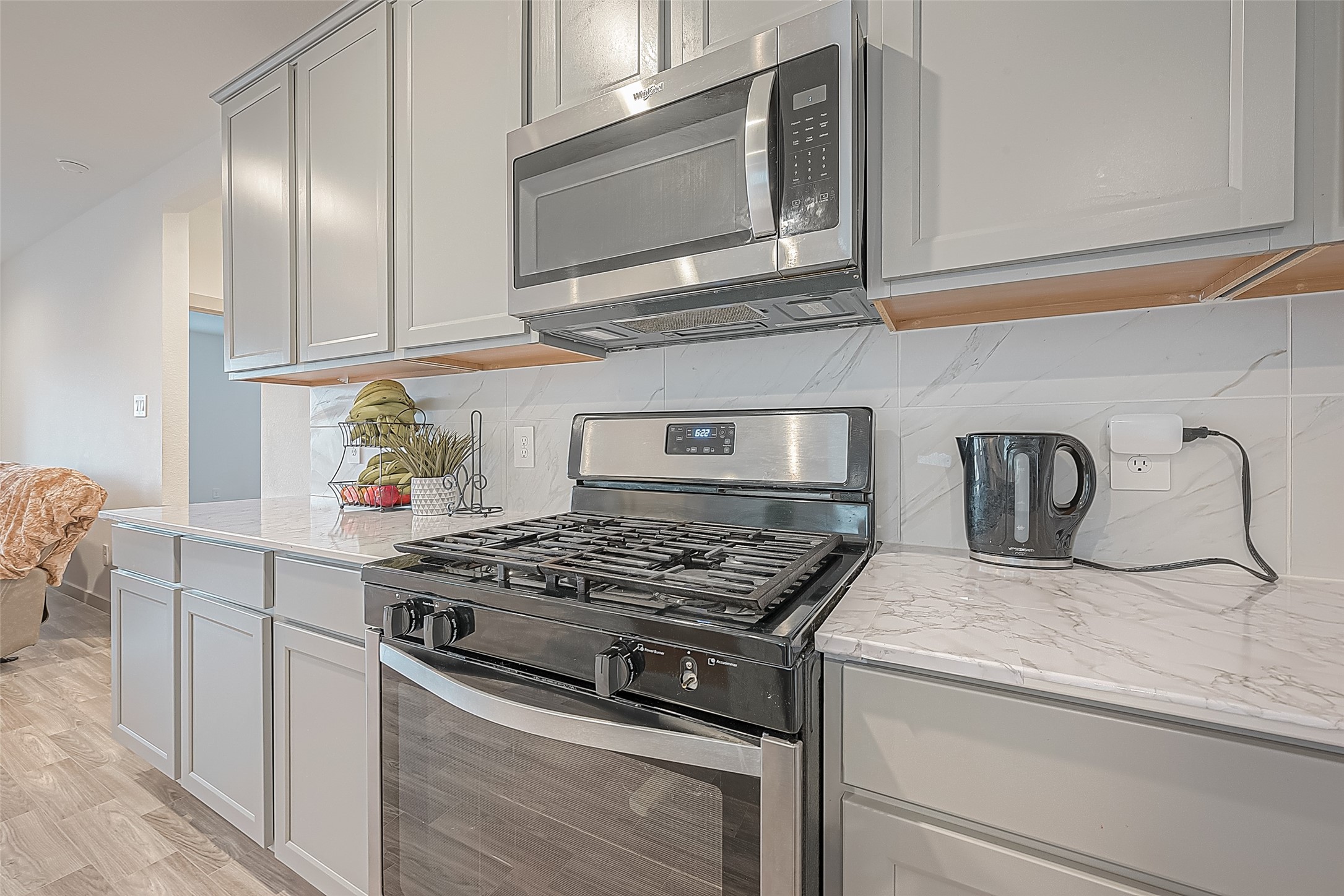 1815 Sandy Trail Lane Rosenberg, TX 77469 - Photo 15 of 47 a kitchen with granite countertop stainless steel appliances and cabinets