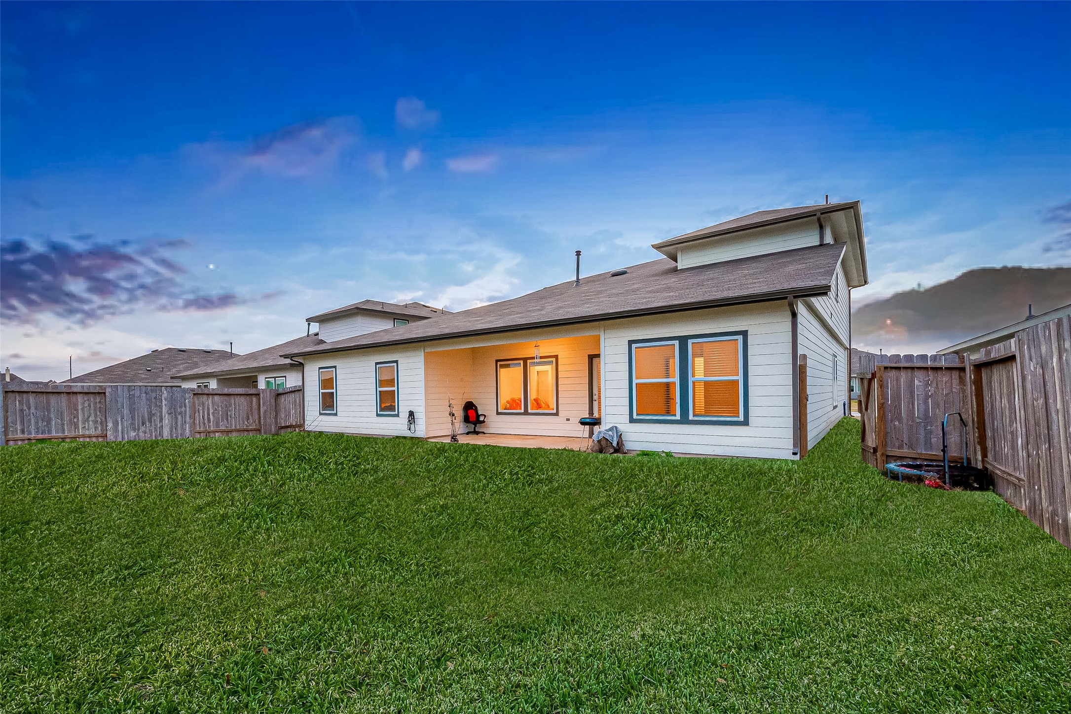 1815 Sandy Trail Lane Rosenberg, TX 77469 - Photo 42 of 47 a front view of a house with a garden