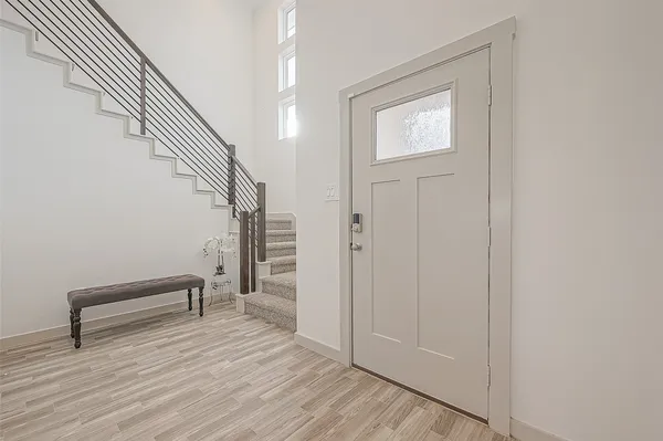 a view of door