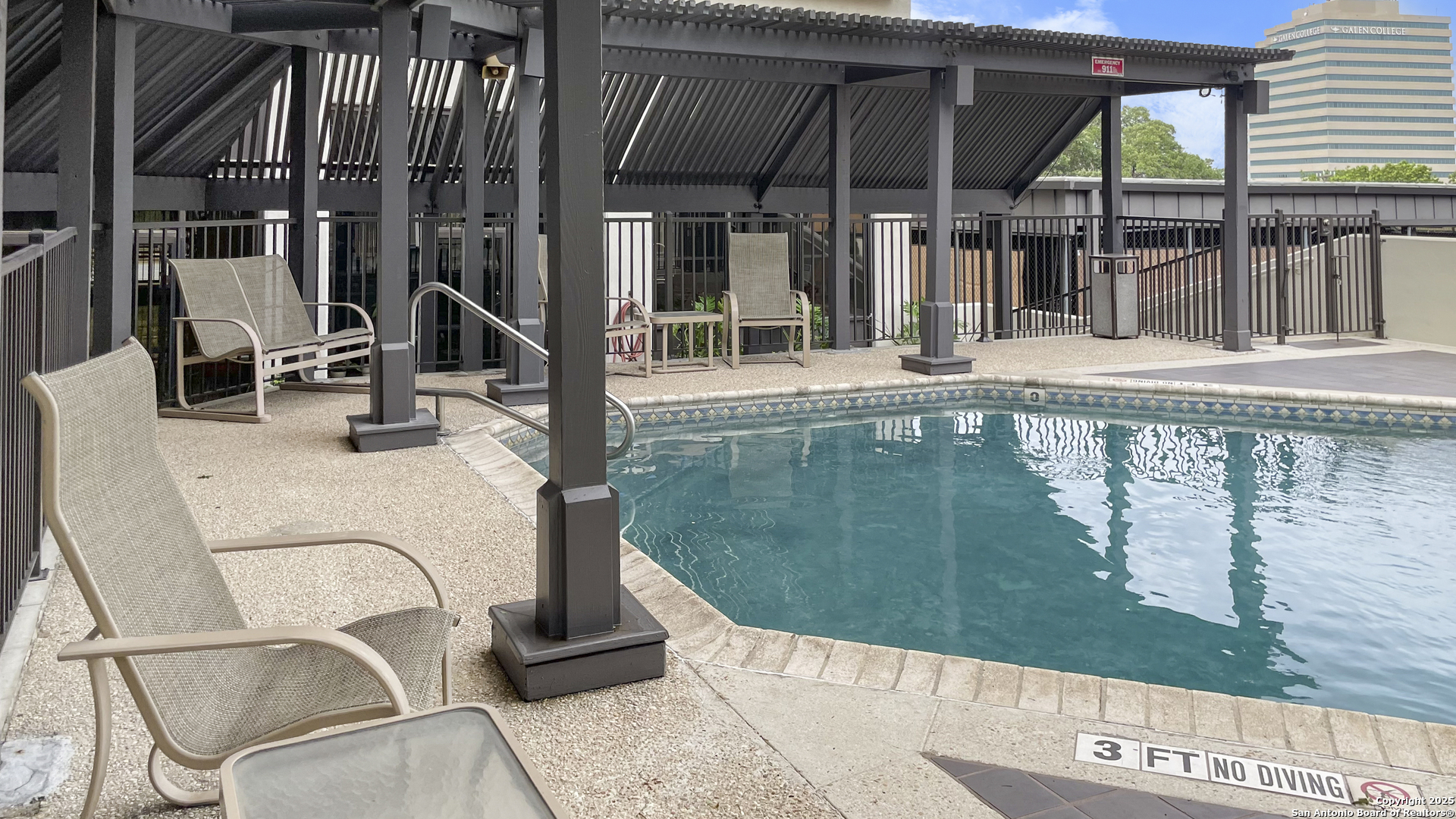 7701 Wurzbach Road, Unit 703 San Antonio, TX 78229 - Photo 26 of 28 swimming pool view with a outdoor seating