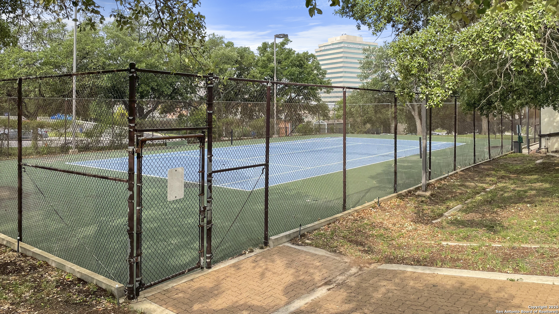 7701 Wurzbach Road, Unit 703 San Antonio, TX 78229 - Photo 27 of 28 a view of outdoor space and backyard