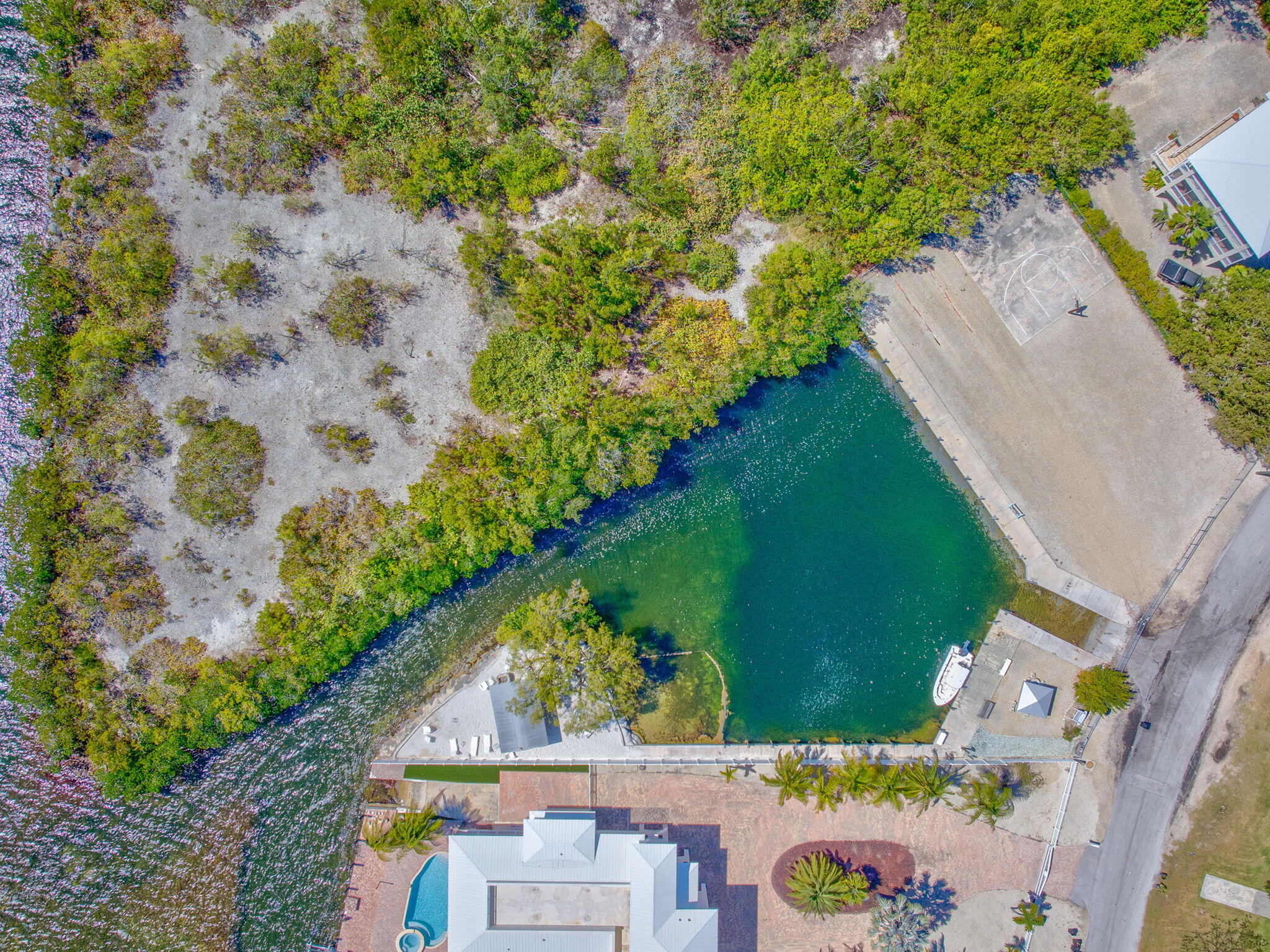 446 Largo Avenue Key Largo, FL 33037 - Photo 12 of 18 an aerial view of house with yard