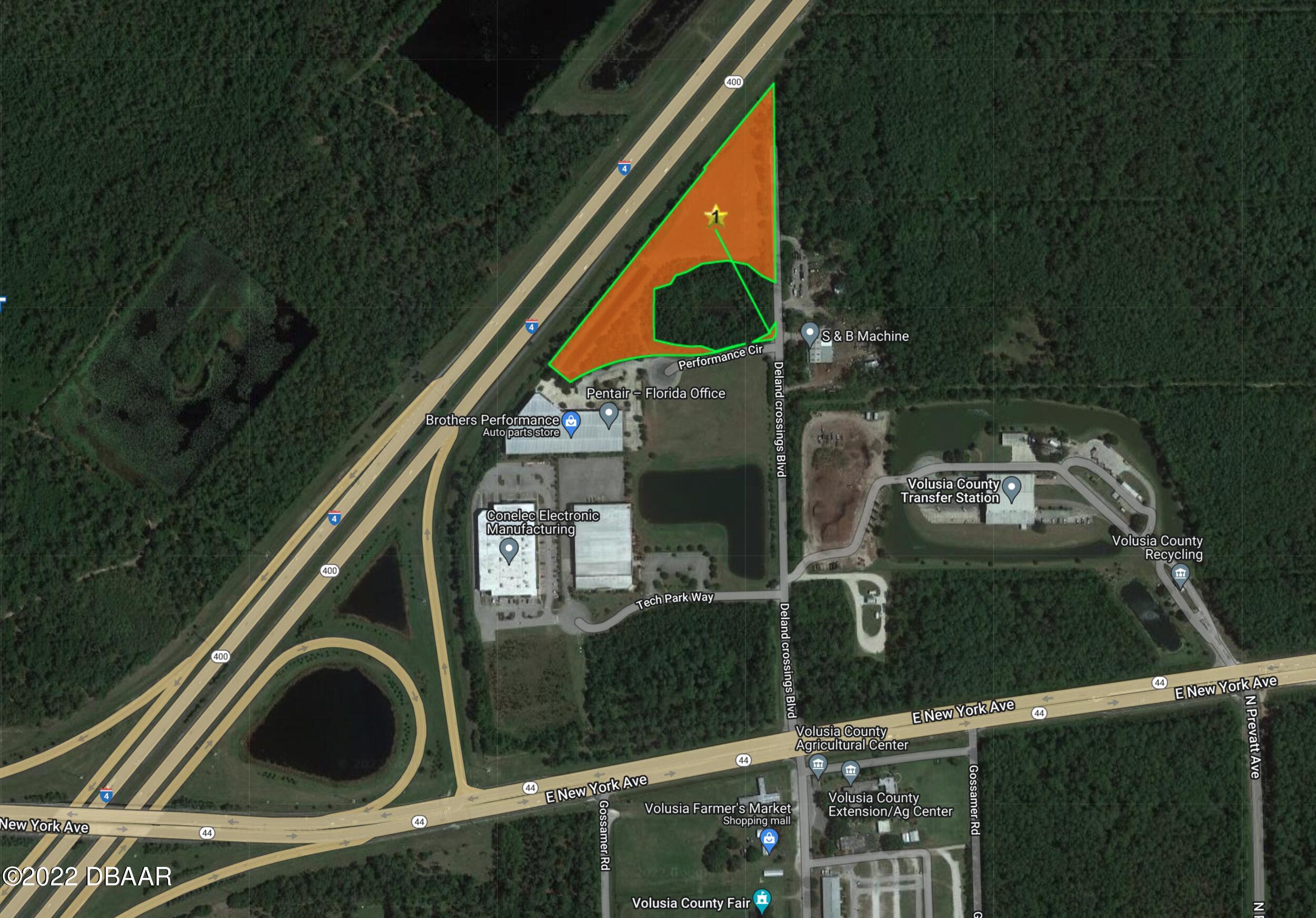 3065 Performance Circle DeLand, FL 32724 - Photo 2 of 8 Aerial