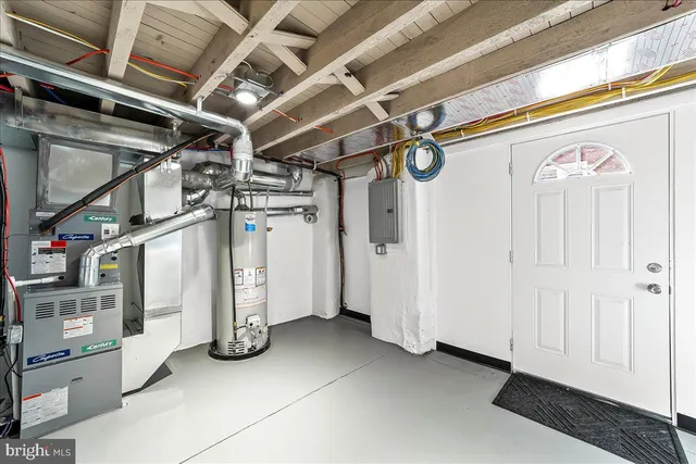 a view of a car park in front of a building