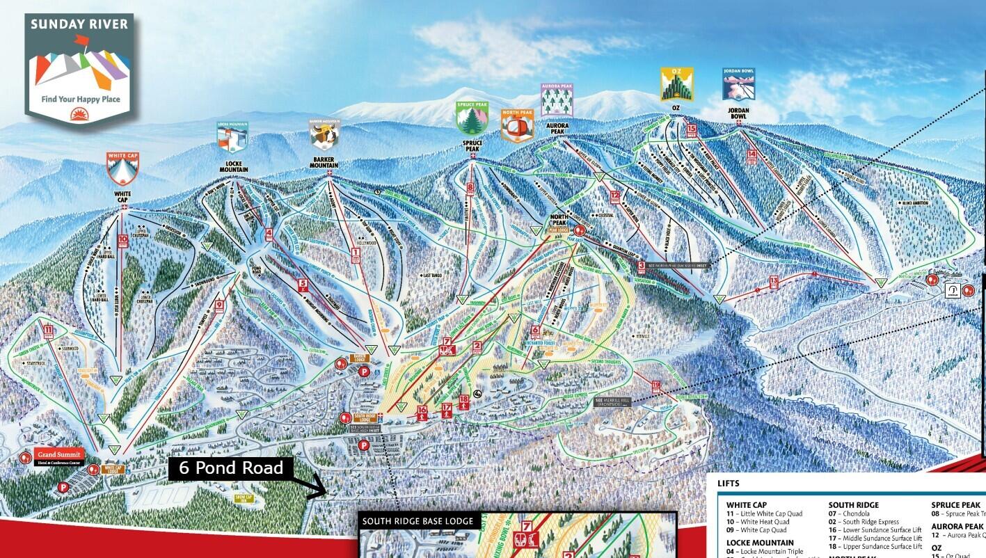 6 Pond Road Newry, ME 04261 - Photo 42 of 42 Trail Map