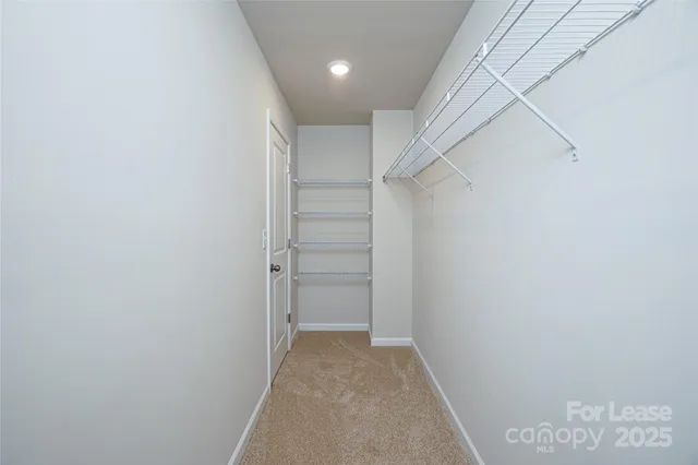 a view of hallway with stairs