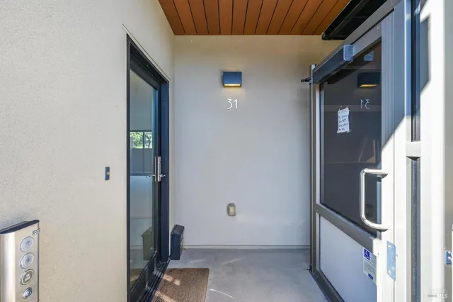 a view of an entryway