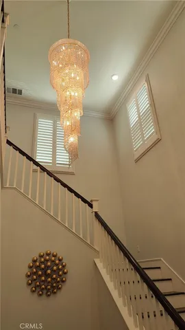 a view of a closet area