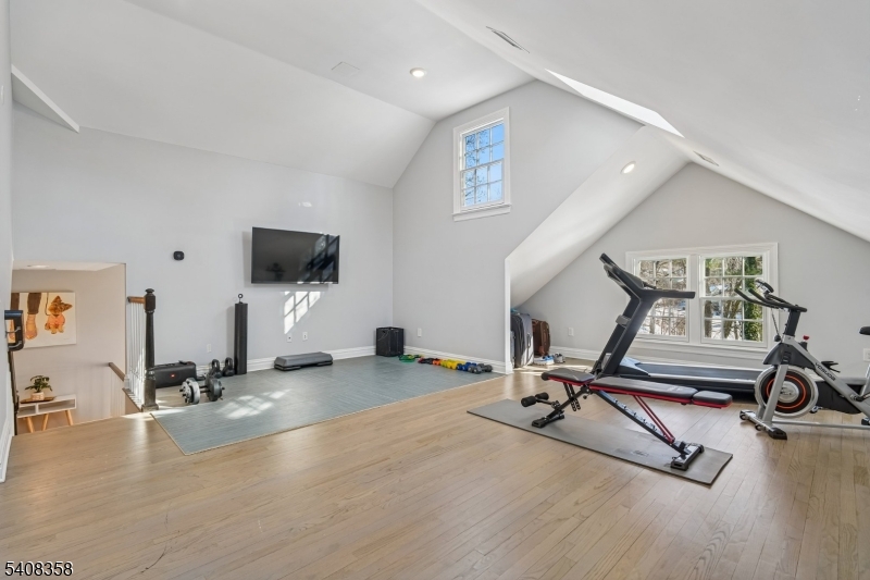 5 Farley Road Short Hills, NJ 07078 - Photo 23 of 26 a view of a room with gym equipment
