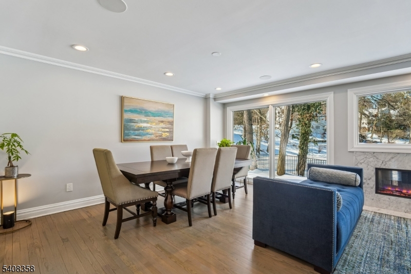 5 Farley Road Short Hills, NJ 07078 - Photo 5 of 26 a view of a dining room with furniture window and outside view