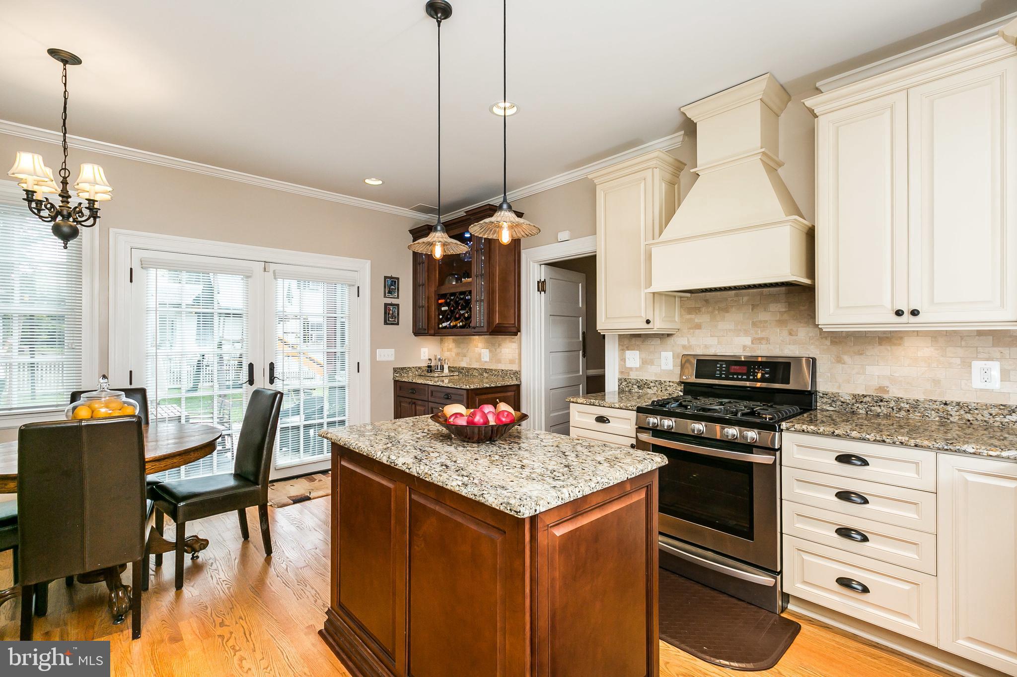 5407 Falls Rd Terrace Baltimore, MD 21210 - Photo 28 of 65 Island and kitchen table space.