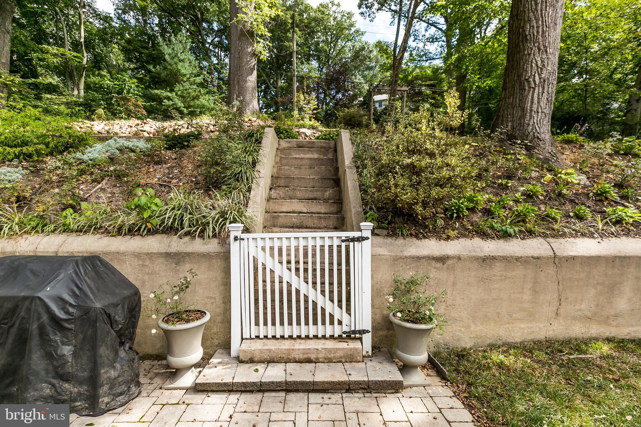 5407 Falls Rd Terrace Baltimore, MD 21210 - Photo 55 of 65 This leads to your own space surrounded by trees