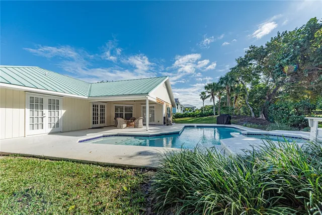 a view of a house with pool