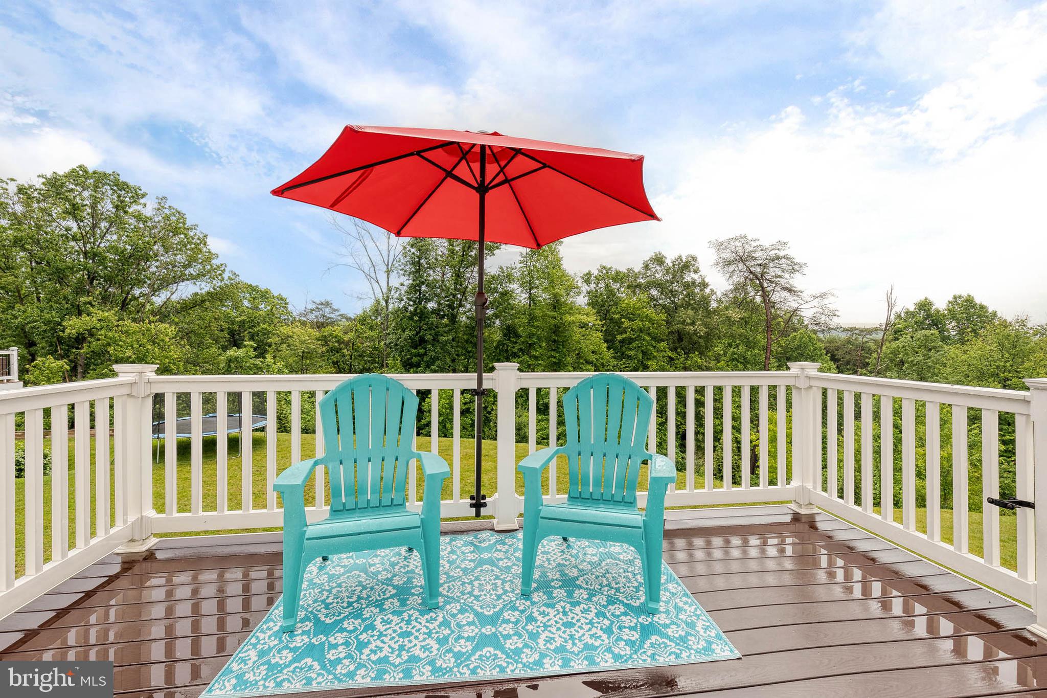 6003 Valentine Way Hanover, MD 21076 - Photo 50 of 52 a view of a chair and table on the deck
