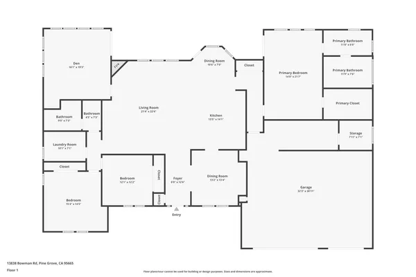 $695,000 | 13838 Bowman Road, Pine Grove, CA 95665