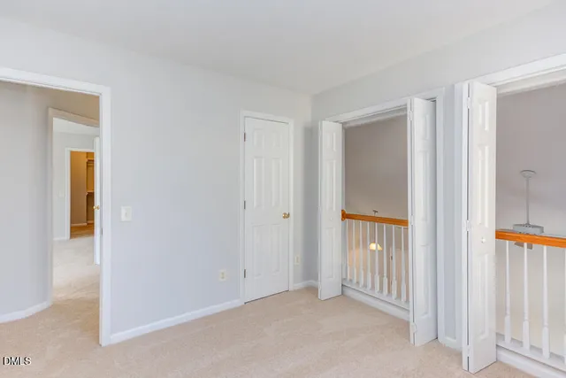 a view of an front door