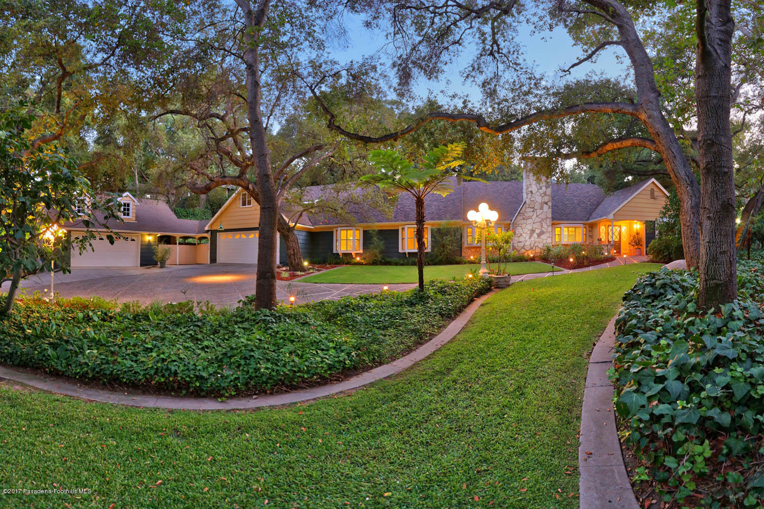 532 Whiting Woods Road Glendale, CA 91208 - Photo 39 of 47 MLS_W_woods_Front dusk