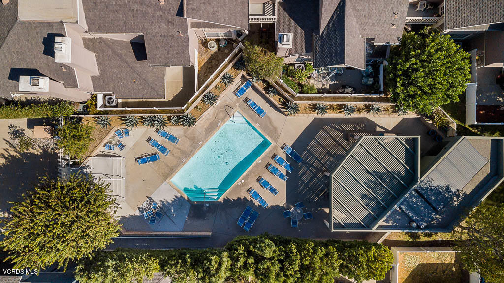 1818 Rory Lane, Unit 8 Simi Valley, CA 93063 - Photo 27 of 31 an aerial view of a house